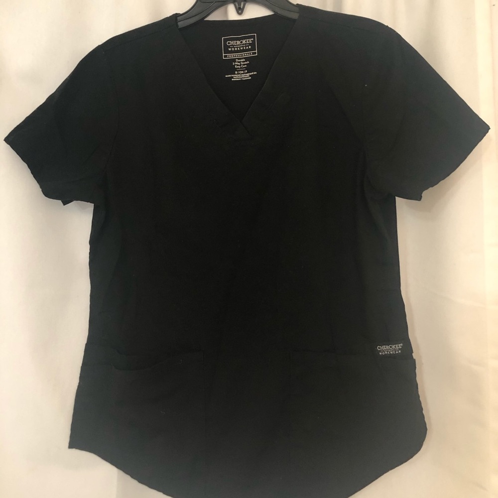 Scrub set black womens